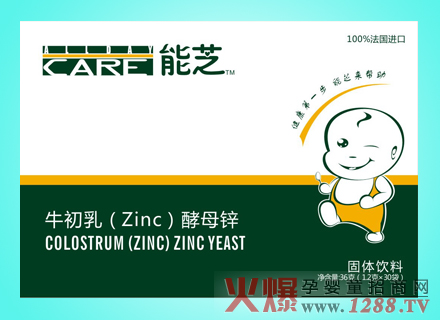 能芝牌牛初乳酵母鋅