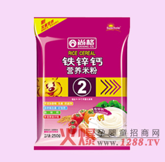 尚格鐵鋅鈣營養(yǎng)米粉