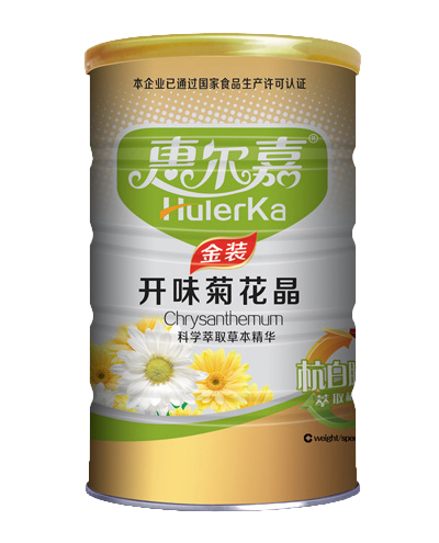 惠爾嘉金裝開味菊花晶