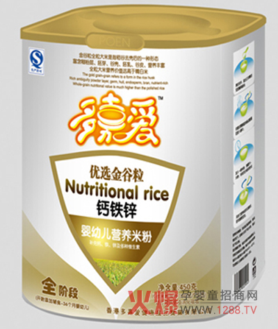 多嘉愛(ài)鈣+鐵+鋅營(yíng)養(yǎng)米粉