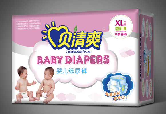 貝清爽紙尿褲XL