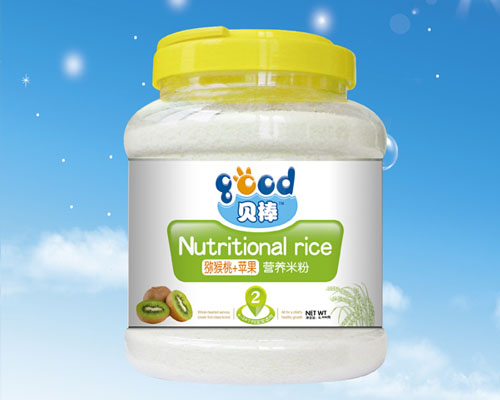 貝棒獼猴桃+水果營養(yǎng)米粉