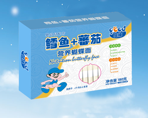 貝棒鱈魚+蕃茄營養(yǎng)蝴蝶面