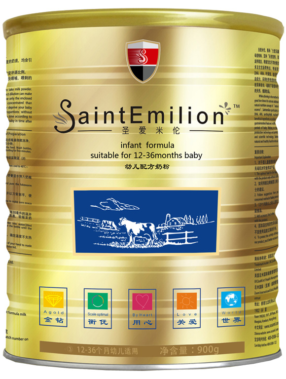 圣愛(ài)米倫金鉆幼兒羊奶粉3段