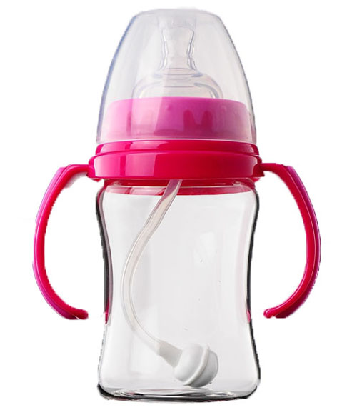 美啦美啦嬰幼兒紅色奶瓶