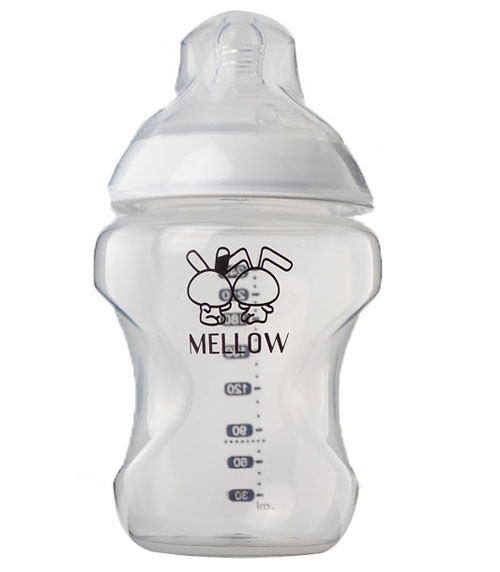 美啦美啦白色奶瓶