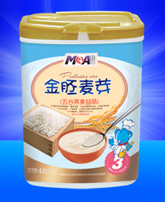 牡愛金胚麥芽五谷燕麥益腸米粉