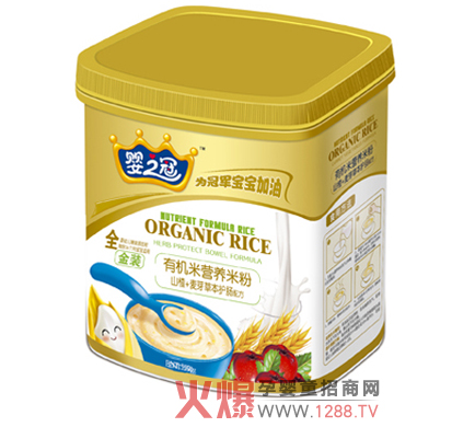 嬰之冠有機(jī)米山楂米粉