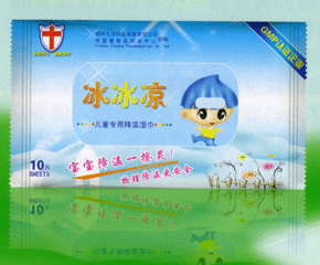 冰冰涼兒童專用降溫濕巾