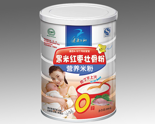 健康飛翔黑米紅棗壯骨粉營養(yǎng)米粉