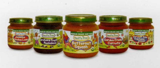 優(yōu)質(zhì)有機嬰兒食品
