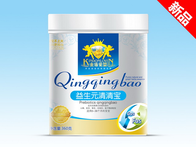 金盾愛(ài)嬰清清寶桶裝-益生元