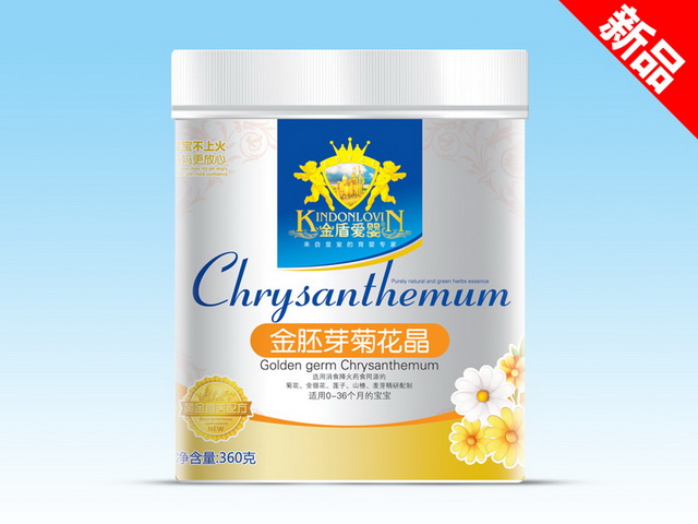金盾愛(ài)嬰菊花晶桶裝-金胚芽