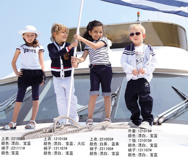查理兄弟童裝2012新款