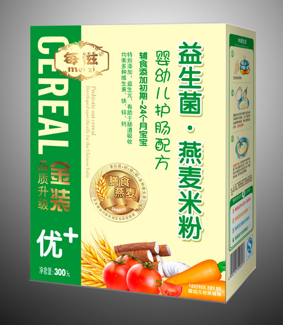 每滋嬰幼兒護(hù)腸營(yíng)養(yǎng)米粉