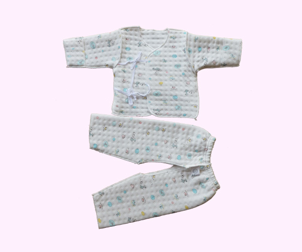 H01密拷保暖半背套裝(青)