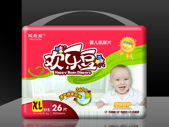 歡樂豆紙尿片棉XL號