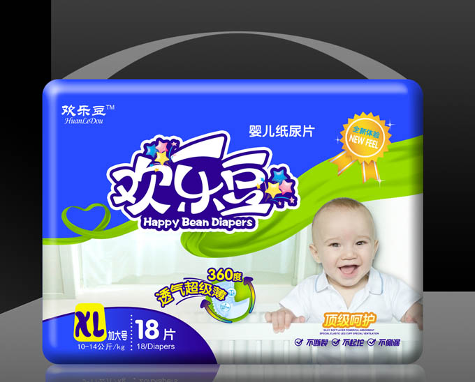 歡樂豆紙尿片超XL號