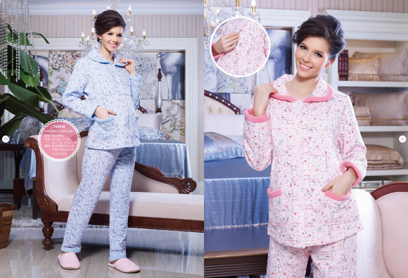 媽咪秘密夾層哺乳套裝魚水