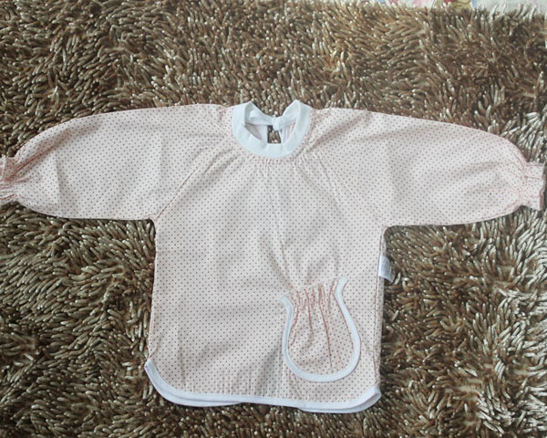 亨藝開陽點(diǎn)點(diǎn)防水罩衣 (粉色)