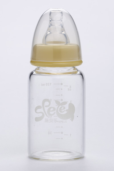 施貝樂直身玻璃奶瓶120mlNBZ01