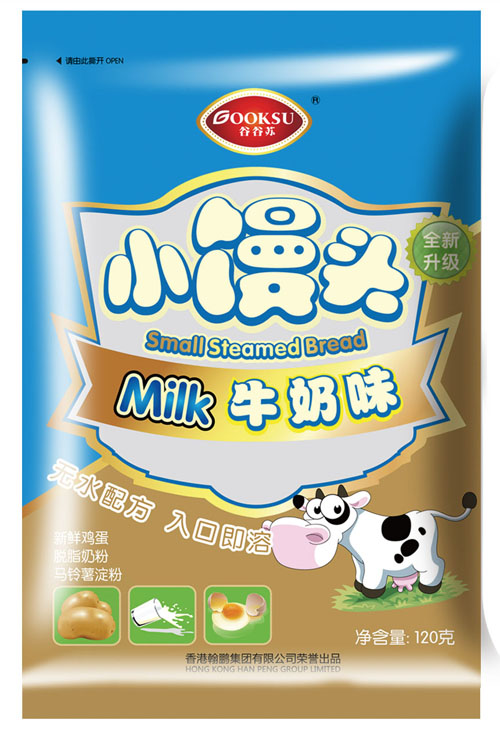 谷谷蘇牛奶味小饅頭120g