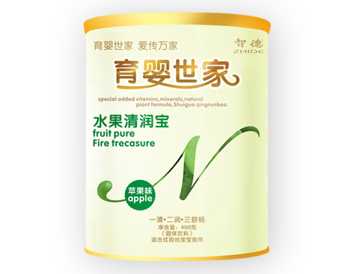 育嬰世家蘋果味水果清潤寶