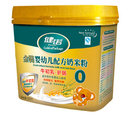 健諾牛初乳護腸配方奶米粉0段