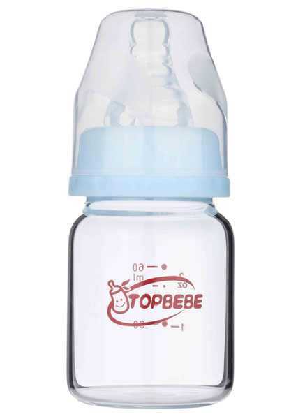 淘寶樂標口玻璃奶瓶60ml
