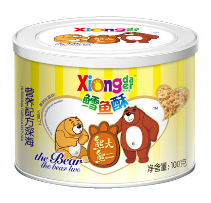 熊大熊二營(yíng)養(yǎng)配方深海鱈魚酥