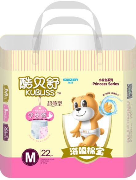 酷貝舒女寶寶學步褲M碼