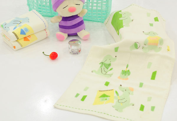 智陽(yáng)兒童卡通象毛巾