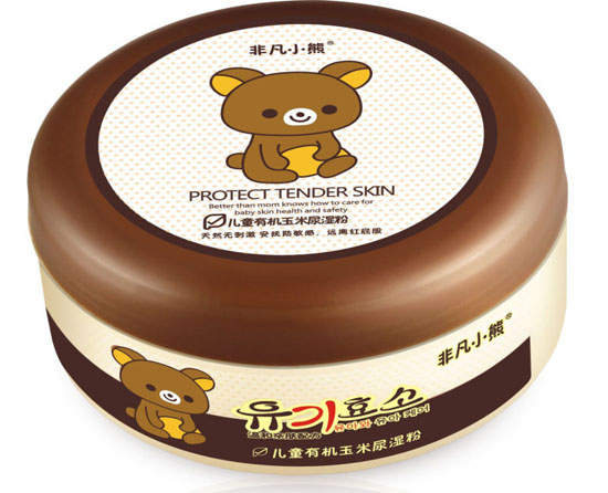 非凡小熊有機(jī)玉米尿濕粉