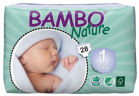 BAMBO Natureyinge紙尿褲NB碼28片