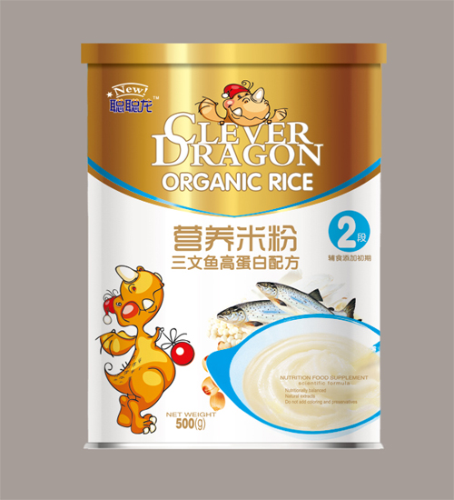 聰聰龍三文魚(yú)高蛋白配方米粉