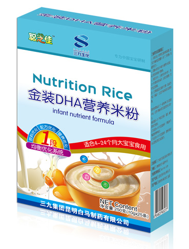 聰芝佳金裝DHA營養(yǎng)米粉