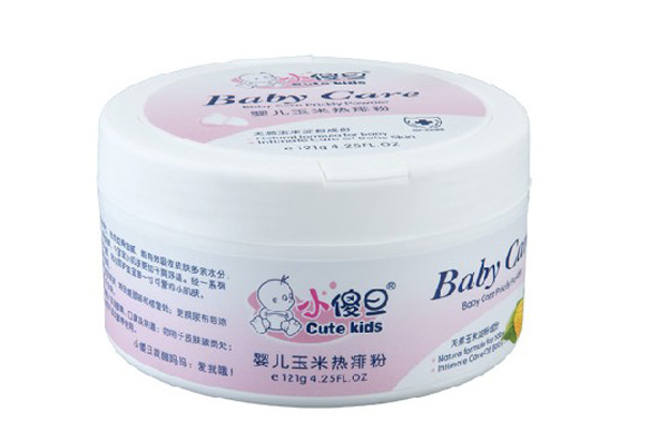 小傻旦嬰兒玉米熱痱粉