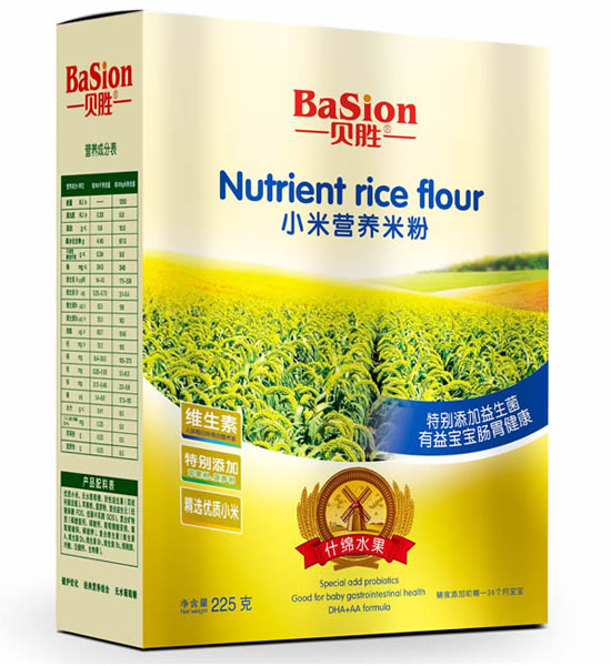 貝勝什錦水果小米營(yíng)養(yǎng)米粉