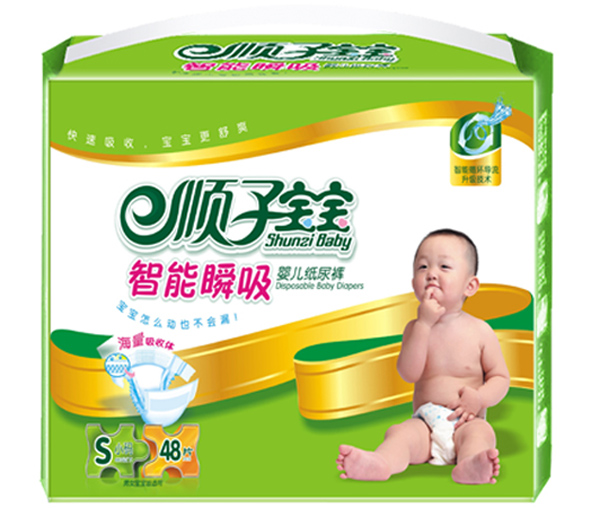 新佳士順子寶寶超強吸收立體護圍紙尿褲