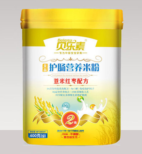 貝樂(lè)素薏米紅棗護(hù)腸米粉2段