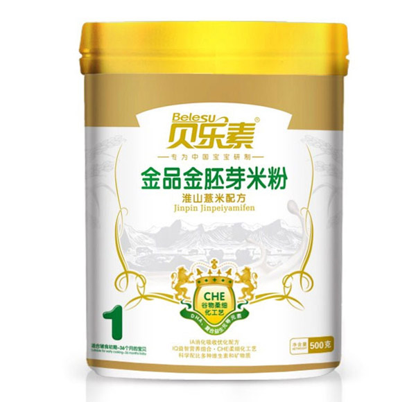 貝樂(lè)素淮山薏米金胚芽米粉1段