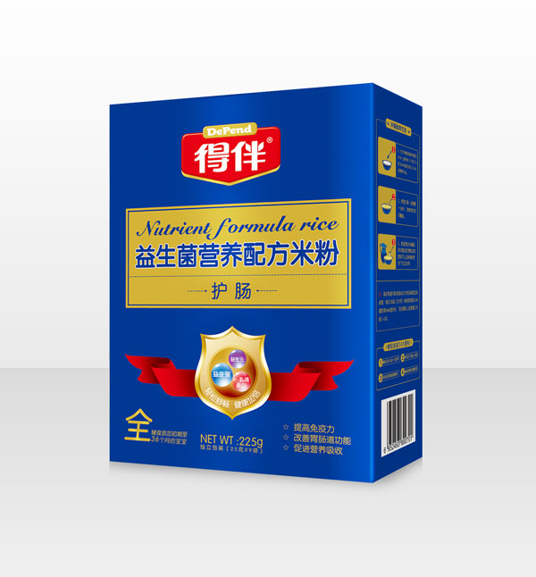 得伴益生菌營養(yǎng)配方米粉全段