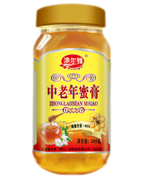 澳爾雅中老年蜜膏500克