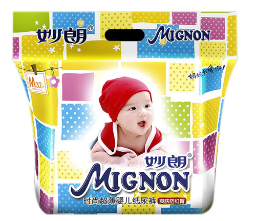 妙朗時尚超薄嬰兒紙尿褲M32片