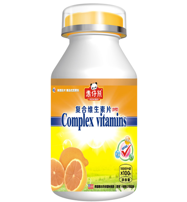 惠仔熊QS復合維生素片100片