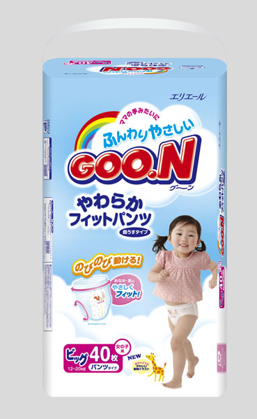 大王嬰兒紙尿褲XL-40