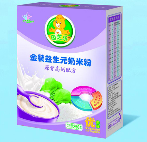 因芝樂金裝原骨高鈣配方奶米粉