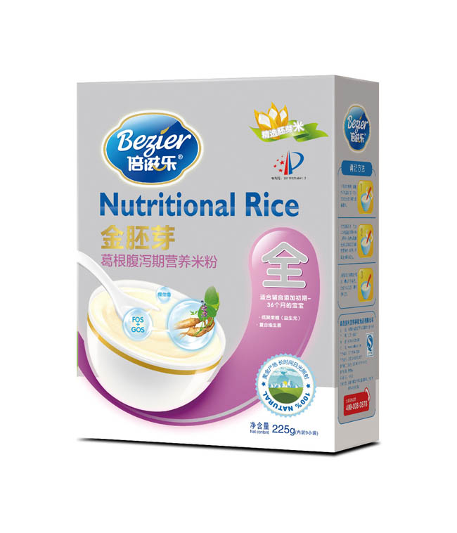 倍滋樂(lè)金胚芽盒裝葛根腹瀉期營(yíng)養(yǎng)米粉