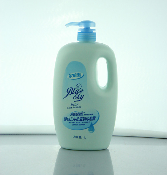 藍(lán)天寶貝1L牛奶沐浴露