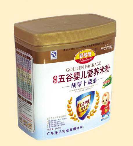 新多樂胡蘿卜蔬菜五谷嬰兒營養(yǎng)米粉